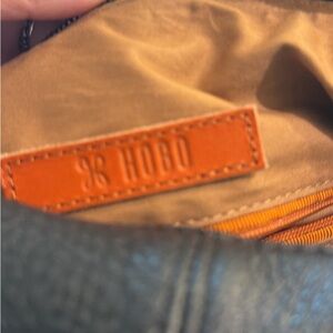HOBO Black and Tan Leather Bag